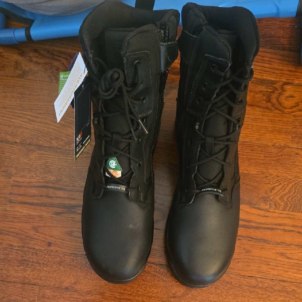 5.11 Tactical Black Boots Brand New